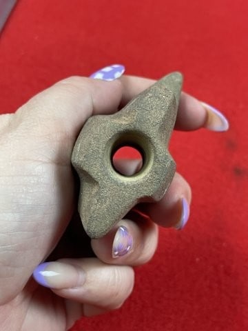 Bannerstone Indian Artifact Arrowhead - 5