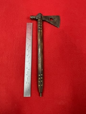 Tomahawk Trade Pipe Indian Artifact Arrowhead: KEY WORDS: INDIAN ARTIFACT ARTIFACTS ARROWHEAD ARROWHEADS NATIVE AMERICAN MISSISSIPPIAN QUAPAW CADDO POTTERY COINS MORGAN DOLLAR PEACE DOLLAR SILVER COINS. All coins have been Sigma tested for authent