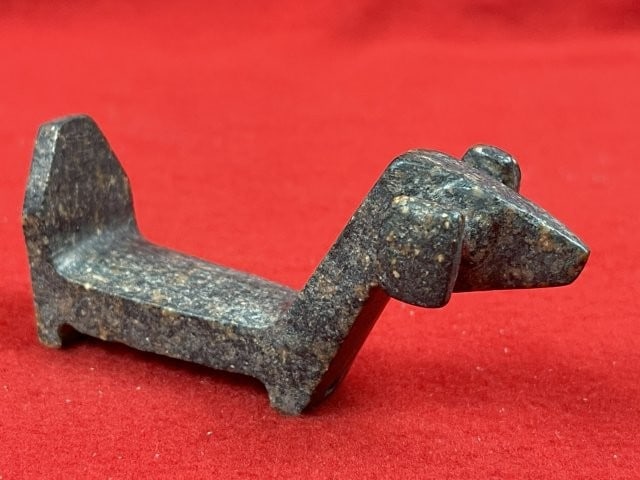 Popeyed Birdstone Indian Artifact Arrowhead: KEY WORDS: INDIAN ARTIFACT ARTIFACTS ARROWHEAD ARROWHEADS NATIVE AMERICAN MISSISSIPPIAN QUAPAW CADDO POTTERY COINS MORGAN DOLLAR PEACE DOLLAR SILVER COINS. All coins have been Sigma tested for authent