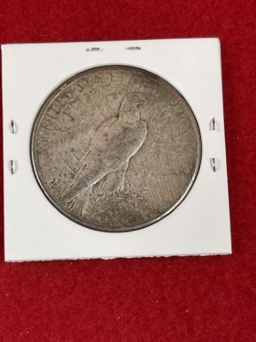 1925 S Peace Silver Dollar Coin - 2