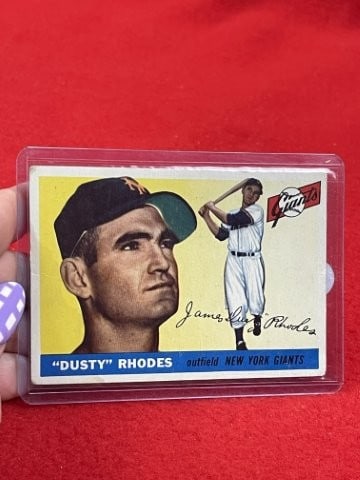 Topps Dusty Rhodes Baseball Card: KEY WORDS: INDIAN ARTIFACT ARTIFACTS ARROWHEAD ARROWHEADS NATIVE AMERICAN MISSISSIPPIAN QUAPAW CADDO POTTERY COINS MORGAN DOLLAR PEACE DOLLAR SILVER COINS. All coins have been Sigma tested for