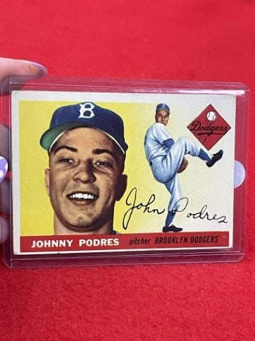 Topps Johnny Podres Baseball Card: KEY WORDS: INDIAN ARTIFACT ARTIFACTS ARROWHEAD ARROWHEADS NATIVE AMERICAN MISSISSIPPIAN QUAPAW CADDO POTTERY COINS MORGAN DOLLAR PEACE DOLLAR SILVER COINS. All coins have been Sigma tested for