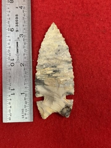 Graham Cave Indian Artifact Arrowhead (1 of 3)