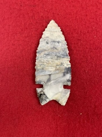 Graham Cave Indian Artifact Arrowhead - 2