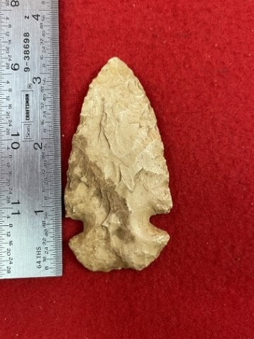 Dovetail Indian Artifact Arrowhead (1 of 3)