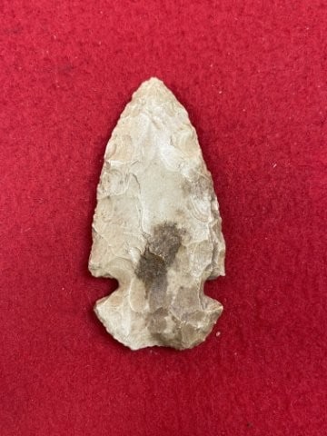 Dovetail Indian Artifact Arrowhead - 2