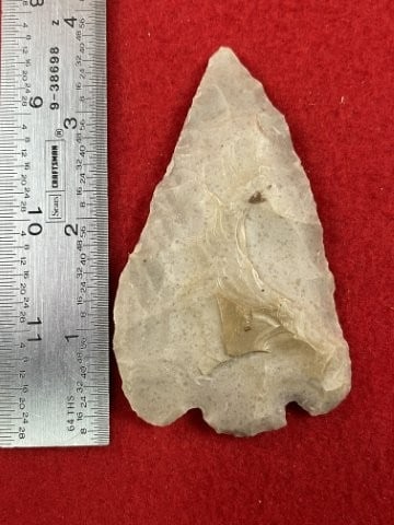 Basetang from Texas Indian Artifact Arrowhead (1 of 3)