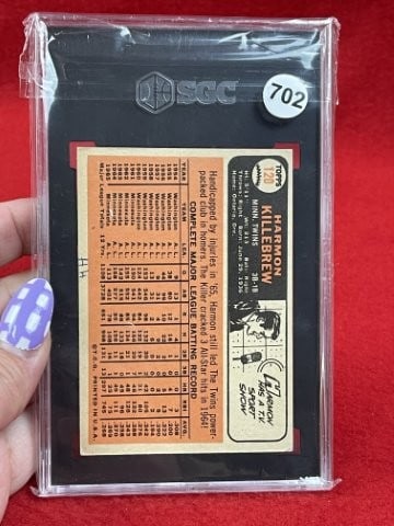 1966 Topps Harmon Killebrew Baseball Card - 2