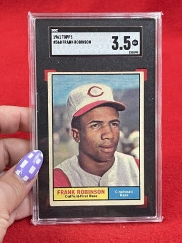 1961 Topps Frank Robinson Baseball Card (1 of 2)