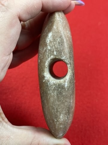 Bannerstone Indian Artifact Arrowhead - 3