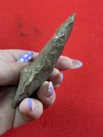 Chipped Blade Indian Artifact Arrowhead - 4