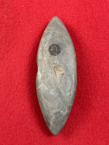 Bannerstone Indian Artifact Arrowhead - 2