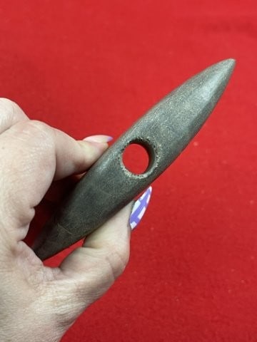 Bannerstone Indian Artifact Arrowhead - 3