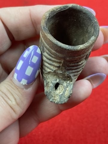 Trade Pipe Indian Artifact Arrowhead - 4