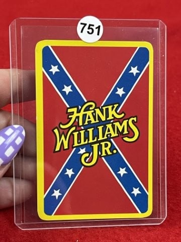 Hank Williams Jr. Hand Signed Authentic Autograph - 2