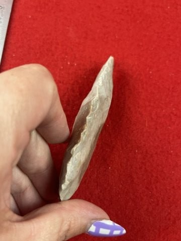 Chipped Blade Indian Artifact Arrowhead - 3