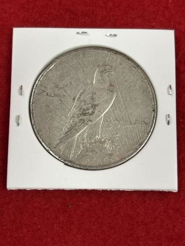 1935 Peace Silver Dollar Coin - 2