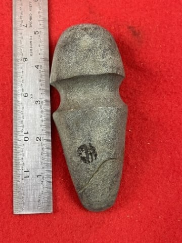 Grooved Axe Indian Artifact Arrowhead (1 of 4)