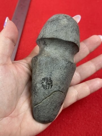 Grooved Axe Indian Artifact Arrowhead - 4