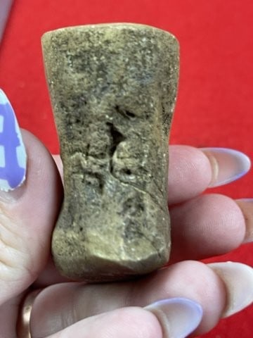 Boot Effigy Stone Pipe Indian Artifact Arrowhead - 5