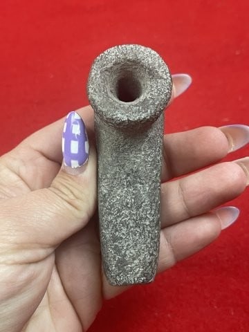 Stone Pipe Indian Artifact Arrowhead - 5
