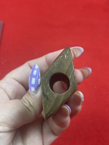 Bannerstone Indian Artifact Arrowhead - 3