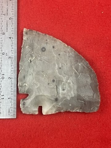 Large Cornertang Axe Indian Artifact Arrowhead