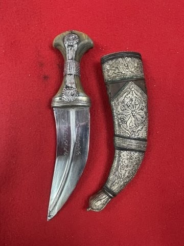 Very Ornate Dagger Indian Artifact Arrowhead - 3