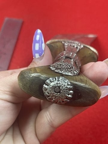 Very Ornate Dagger Indian Artifact Arrowhead - 8