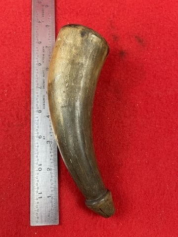 Powder Horn Indian Artifact Arrowhead: KEY WORDS: INDIAN ARTIFACT ARTIFACTS ARROWHEAD ARROWHEADS NATIVE AMERICAN MISSISSIPPIAN QUAPAW CADDO POTTERY COINS MORGAN DOLLAR PEACE DOLLAR SILVER COINS. All coins have been Sigma tested for