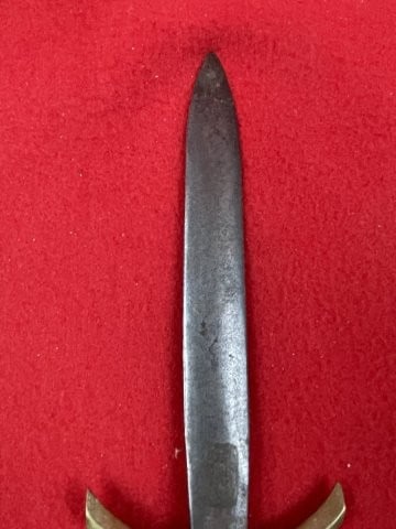 Large Dagger Indian Artifact Arrowhead - 5