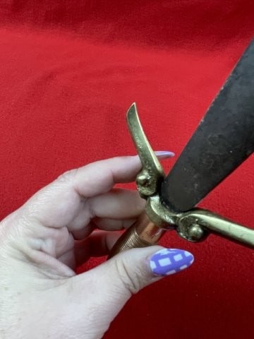 Large Dagger Indian Artifact Arrowhead - 8