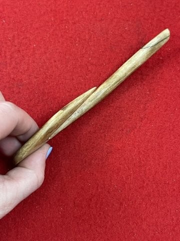 Large Bone Hook Indian Artifact Arrowhead - 3