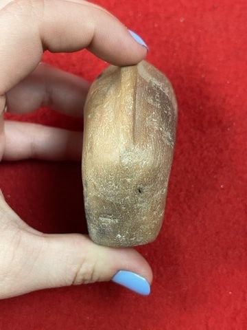 Pottery Pipe Indian Artifact Arrowhead - 3