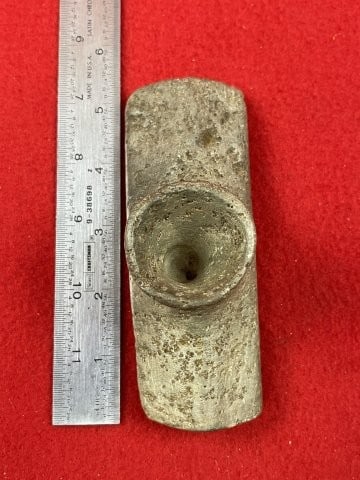 Stone Pipe Indian Artifact Arrowhead: KEY WORDS: INDIAN ARTIFACT ARTIFACTS ARROWHEAD ARROWHEADS NATIVE AMERICAN MISSISSIPPIAN QUAPAW CADDO POTTERY COINS MORGAN DOLLAR PEACE DOLLAR SILVER COINS. All coins have been Sigma tested for authent