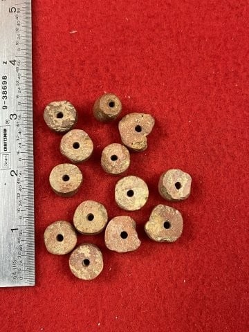 Trade Beads Indian Artifact Arrowhead