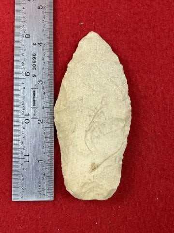 Chipped Blade Indian Artifact Arrowhead: KEY WORDS: INDIAN ARTIFACT ARTIFACTS ARROWHEAD ARROWHEADS NATIVE AMERICAN MISSISSIPPIAN QUAPAW CADDO POTTERY COINS MORGAN DOLLAR PEACE DOLLAR SILVER COINS. All coins have been Sigma tested for authent