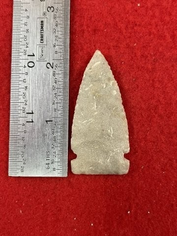 Arrow Point Indian Artifact Arrowhead: KEY WORDS: INDIAN ARTIFACT ARTIFACTS ARROWHEAD ARROWHEADS NATIVE AMERICAN MISSISSIPPIAN QUAPAW CADDO POTTERY COINS MORGAN DOLLAR PEACE DOLLAR SILVER COINS. All coins have been Sigma tested for
