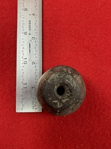 Pottery Bead Indian Artifact Arrowhead: KEY WORDS: INDIAN ARTIFACT ARTIFACTS ARROWHEAD ARROWHEADS NATIVE AMERICAN MISSISSIPPIAN QUAPAW CADDO POTTERY COINS MORGAN DOLLAR PEACE DOLLAR SILVER COINS. All coins have been Sigma tested for