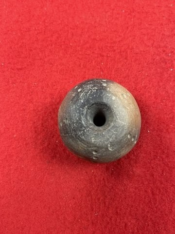 Pottery Bead Indian Artifact Arrowhead - 2