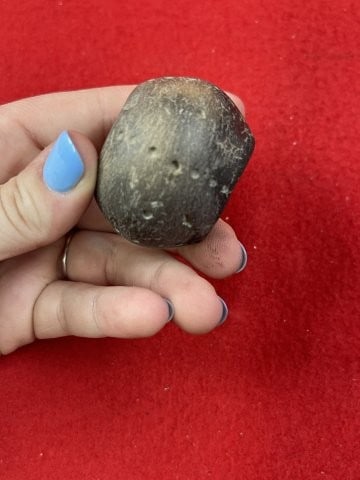 Pottery Bead Indian Artifact Arrowhead - 5