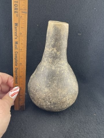 Caddo Water Bottle Solid Indian Artifact Arrowhead - 2
