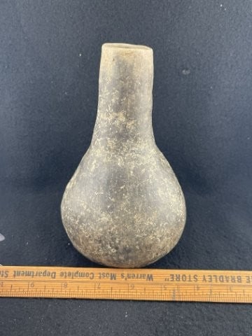 Caddo Water Bottle Solid Indian Artifact Arrowhead - 3