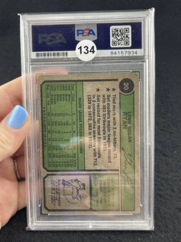 Nolan Ryan Hand Signed Authentic Autograph - 2