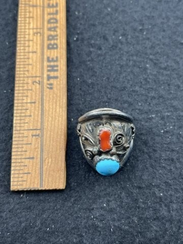 Turquoise & Silver Ring - 2