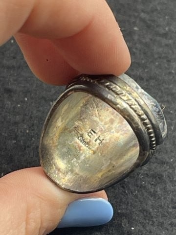 Turquoise & Silver Ring - 4