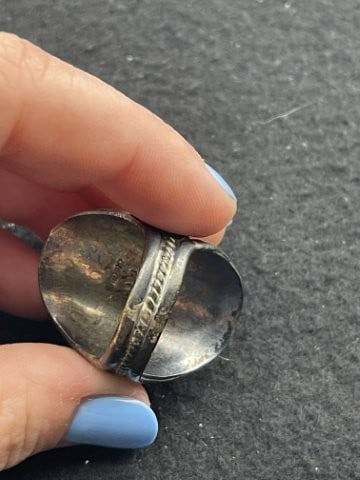 Turquoise & Silver Ring - 5