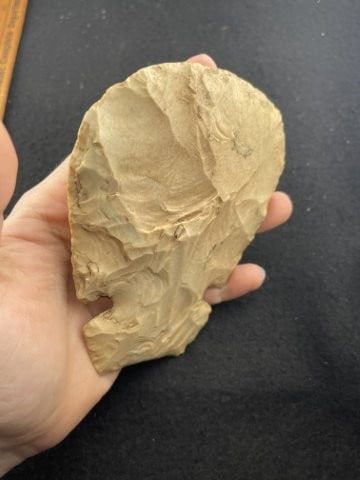 Large Chipped Hoe - 5