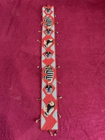 West African Yoruba beaded Sash: KEY WORDS: INDIAN ARTIFACT ARTIFACTS ARROWHEAD ARROWHEADS NATIVE AMERICAN MISSISSIPPIAN QUAPAW CADDO POTTERY COINS MORGAN DOLLAR PEACE DOLLAR SILVER COINS. All coins have been Sigma tested for authent