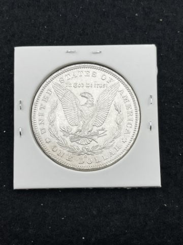 1885 O UNC Morgan Silver Dollar Coin - 2